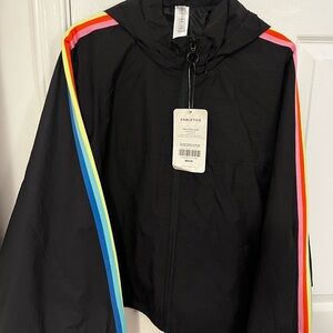 Fabletics women’s windbreaker jacket/pant suit. Size 3x; 20-22 in plus size.